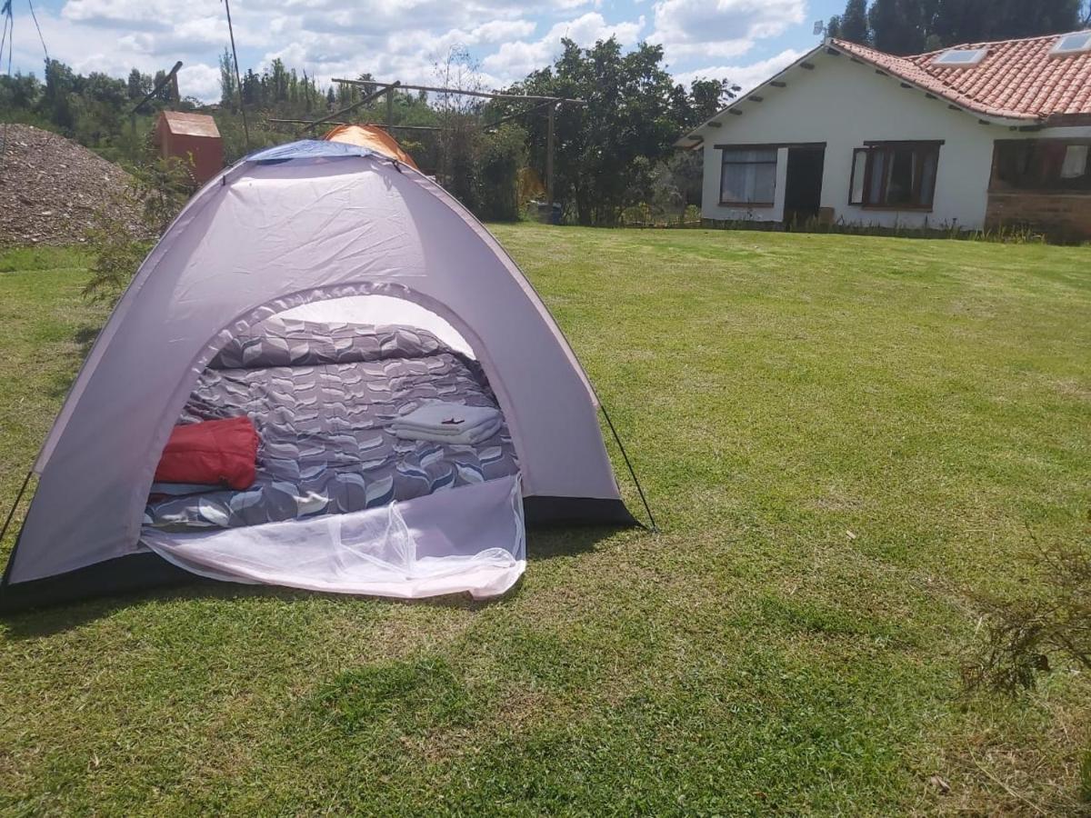 Penzion Hospedaje Y Zona De Camping Pistacho Villa de Leyva Exteriér fotografie