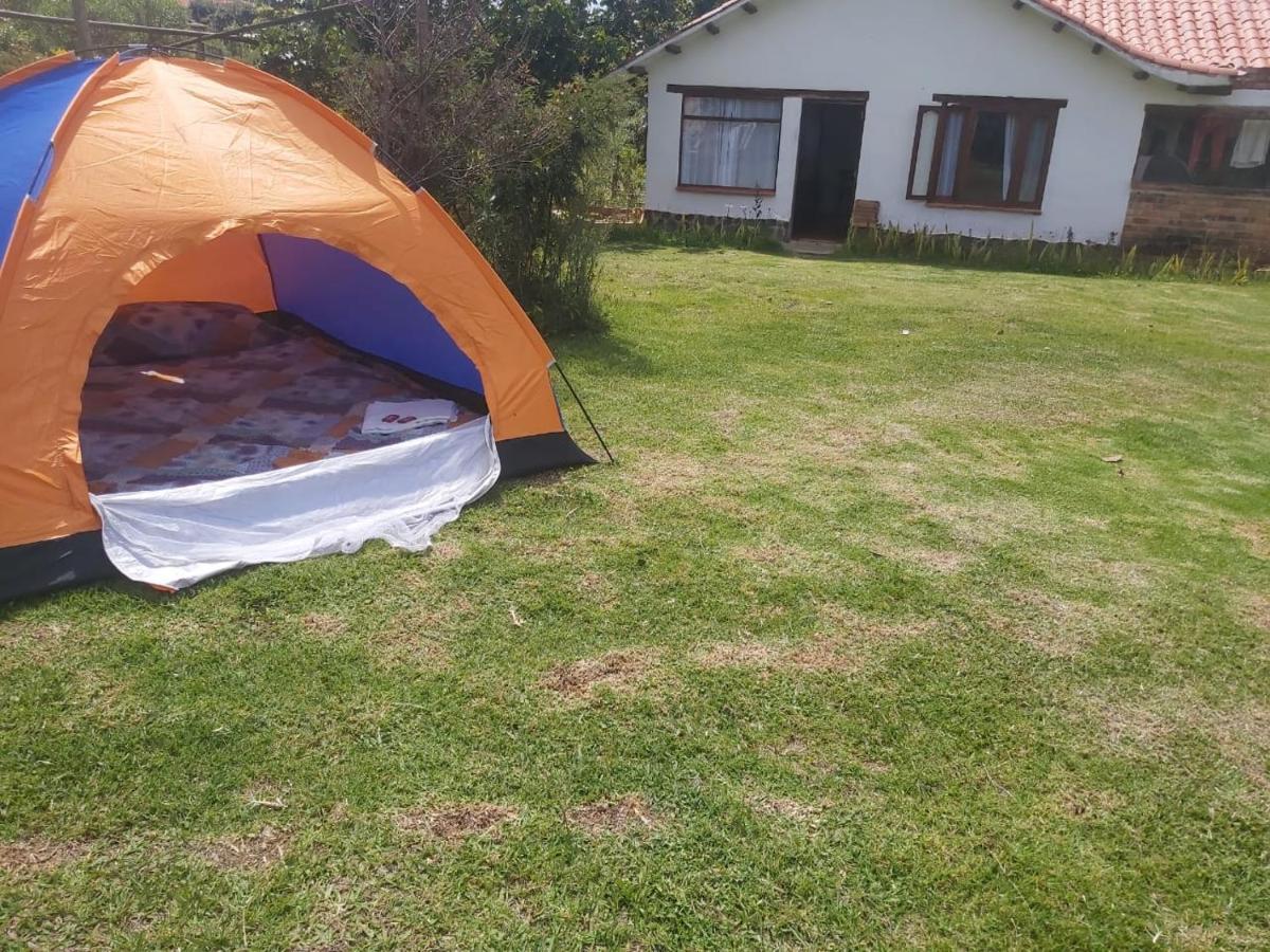 Penzion Hospedaje Y Zona De Camping Pistacho Villa de Leyva Exteriér fotografie