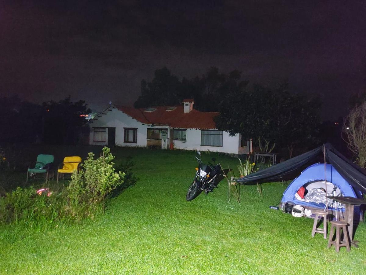 Penzion Hospedaje Y Zona De Camping Pistacho Villa de Leyva Exteriér fotografie